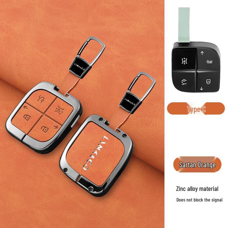 Чехол для ключа Lynk & Co 03 для продвинутого хэтчбека с мужской сумкой-эмпи, корпусом и пряжкой