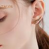 1/2Pcs Metal Creeper Earrings Adjustable Ear Shape Hypoallergenic Phoenix Design Symbolizes Rebirth Dot Earrings
