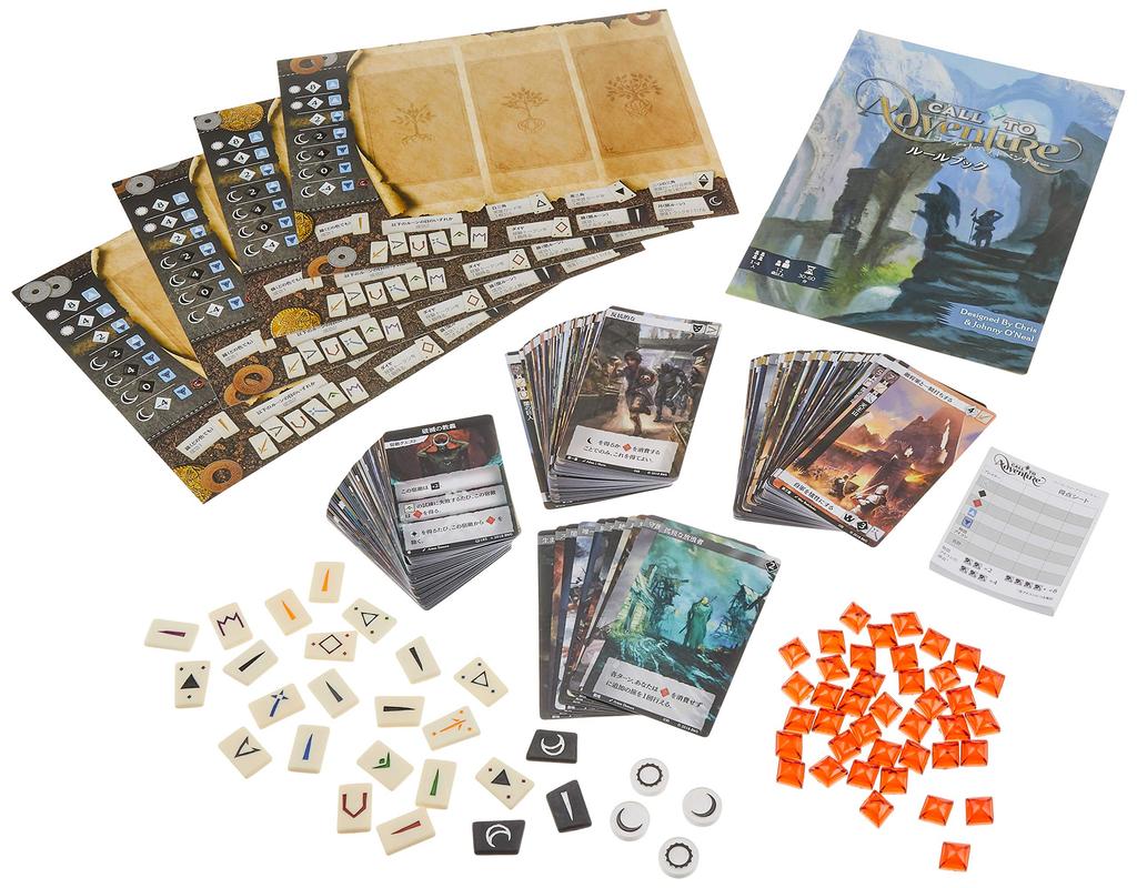 Хобби Япония Зов к приключениям Японская версия для 12 лет и настольная игра (1-4 игрока, 30-60 минут, и более)