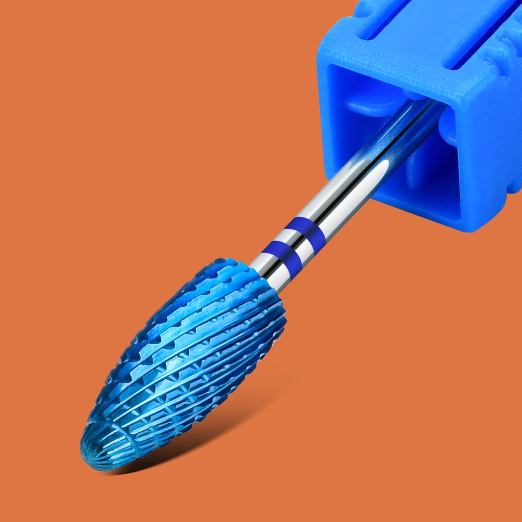 Твердосплавные вольфрамовые насадки для ногтей, фрезы, электрические сверла для ногтей, инструменты для очистки кутикулы для педикюра, маникюрные буферы, дрель