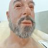 Силиконовая маска с волосами и бородой для косплея, Хэллоуина, киногрима, маска на всё лицо