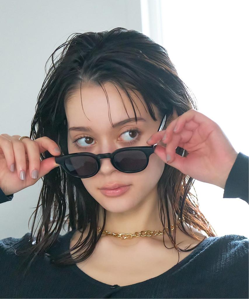 Солнцезащитные очки УФ УФ спортивные [Zoff] [Веб-эксклюзив] в стиле Веллингтон (Черный 2) Легкий, защита, порез, унисекс, мужской, женский, мужской, женский,