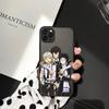 Чехол для телефона с изображением аниме Bungou Stray Dogs Dazai Osamu для IPhone 12 11 13 Pro X XS MAX XR 8 7 6 Plus, матовый противоударный чехол