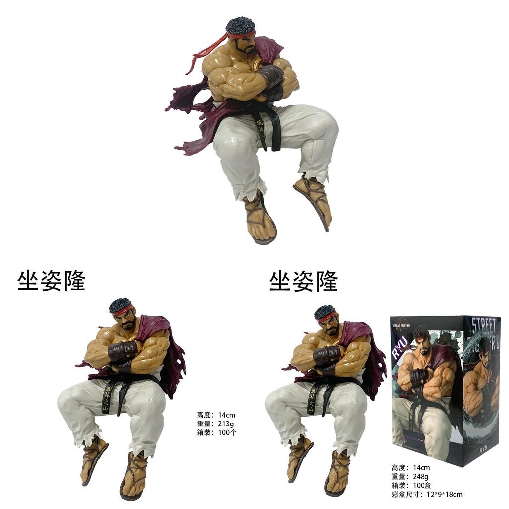 Ryu Street Fighter Pvc Action Figure With Collectible Design For Fans And Display
