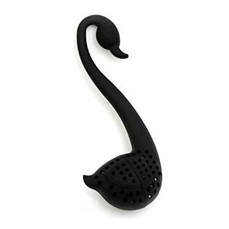 Милый мультяшный котик в форме заварник для чая из черного чая, ситечко для чая, пищевой силикон, инструменты для заваривания рассыпного листового травяного чая и специй