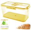 Sealing Food Storage Box Large Capacity Bread Boxes With Time Recording Kitchen Food Grade Plastic Refrigerator Organiser NEW