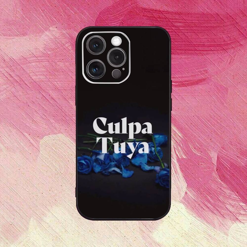 C-Culpa T-Tuya MIA-ES 20 60 Чехол для телефона Силиконовый Мягкий Для IPhone 17 16 15 14 13 12 11 X XR Plus Pro Max Plus