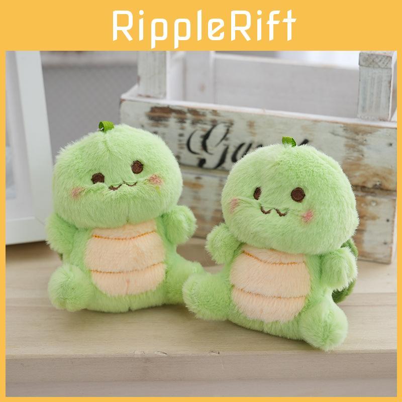 Cute Kawaii Green Turtle Plush Doll Keychain Soft Toy For Fun Bag Decoration