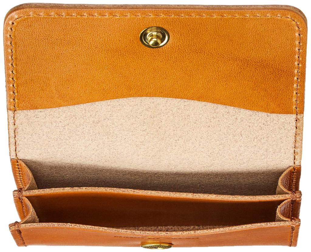 Визитница Tachiya из кожи Tochigi, коричневая, кожа Tochigi H0433N,