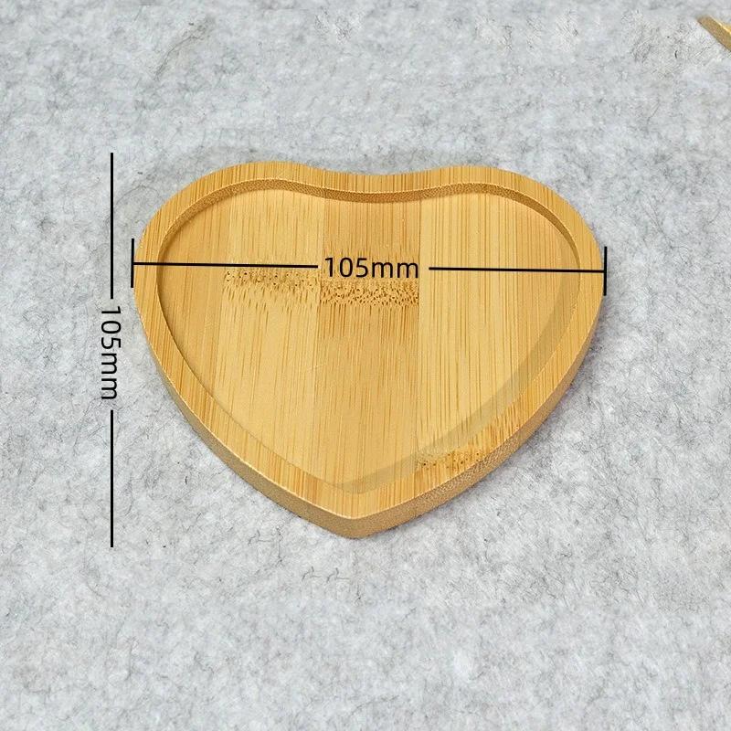 Мультибамбуковый поднос, деревянное блюдце, цветочный горшок, поднос, подставка для чашки, подставка для посуды, кухонная декоративная тарелка, креативная подставка для кофейной чашки, коврик