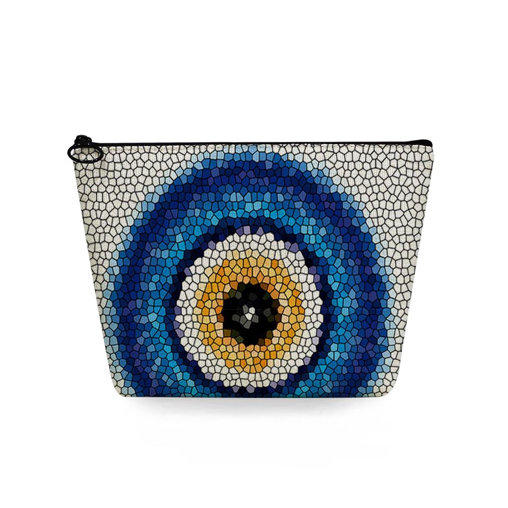 Женская косметичка с принтом глаз, для туалетных принадлежностей, органайзер для путешествий, 6769