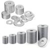 180PCS Solid Construction Stainless Steel Sealing Gasket Plain Gasket Set  Outdoor Construction
