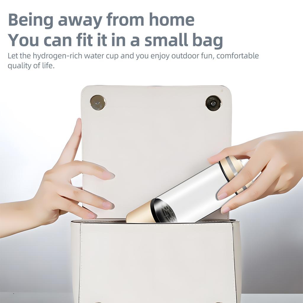 Портативный генератор водородной воды в бутылках с технологией SPE и PEM. Перезаряжаемая водородная вода.