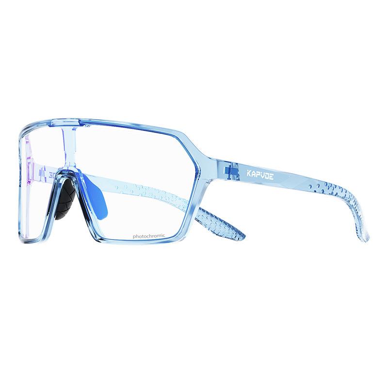 KAPVOE New Design Sport Style Oversized Sunglasses Men Uv400 Photochromic Lens Women Running Outdoor Cycling