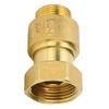 Check Valve Brass Material 1‑Way Streamline Water Meter Thread Reflux Control Tool DN20x25