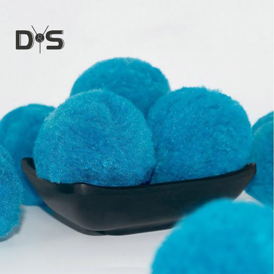 Шарики для фильтров для бассейна. Экологически чистые волокнистые шарики для фильтрации бассейна. Многоразовый сетчатый шар с высокой степенью фильтрации для аквариумов. Бассейны.