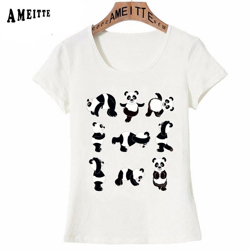Happy Cute Penguin Yo Ga Lover Gift T Shirt Summer Fashion Women T Shirt Funny Panda