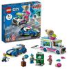 LEGO City Chase the Ice Cream 60314 Toy Block Present Police Police Vehicle Vehicle Boys Girls Ages Truck! 5+