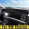 Чехол на приборную панель автомобиля, избегайте света, анти-УФ-ковер, нескользящий коврик для Volkswagen VW Sharan 7N 2012 2013 2014 2015 2016 2017