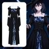 Halloween Devil Vampire Costume Black Witch Skeleton Dress Cosplay Party