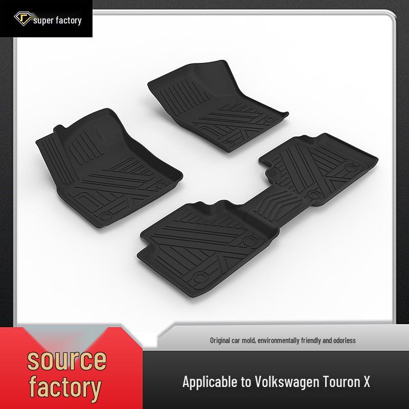 Автомобильные коврики Volkswagen Teramont Series - Экологичные, Без Запаха, Из ТПЭ