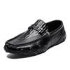 Genuine Leather Mens Loafers Luxury Brand Designer Casual Shoes Classic Slip On Men Shoes Moccasin Light Comfy Male Driving Flat