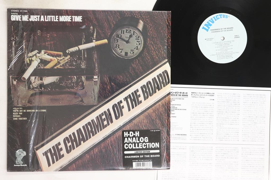 Виниловая пластинка CHAIRMEN OF THE BOARD - Chairmen Of The Board PLP6667 P-VINE 1996 Япония Соул/Фанк Б/у