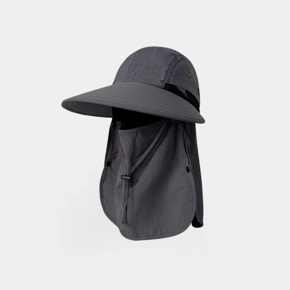 Waterproof Fishing Hat Breathable Full Face Coverage Hat Casual UV Protection Cap Unisex