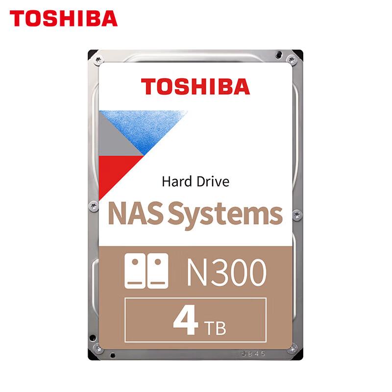 Toshiba N300 Series 4TB NAS Hard Drive