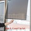Automatic Retractable Laser Sunshade: Summer Car & Home Balcony Blackout Curtains for Heat Insulation