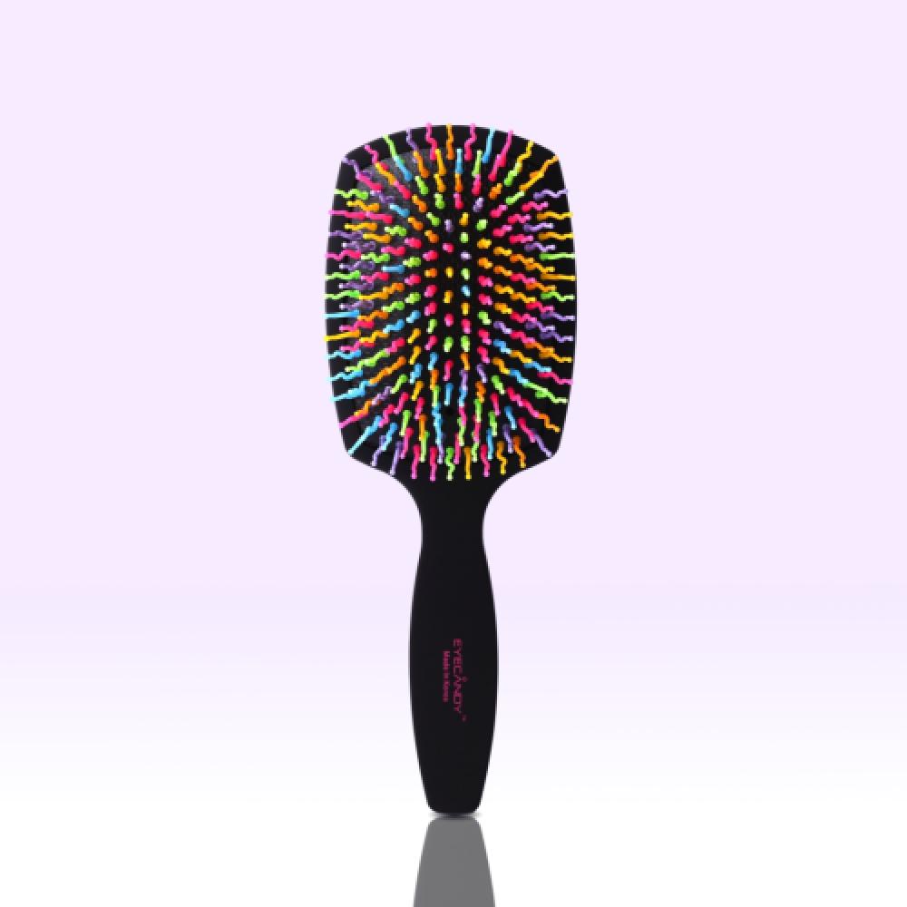 Набор щеток Eyecandy Rainbow Volume S King Paddle King Paddle+мини
