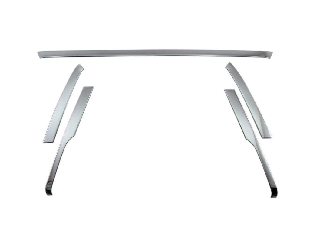 BRIGHTZ Atrai Wagon S321G S331G Late Model Super Mirror Stainless Steel Plated Surround Grille Moulding 5PC Bumper Moulding S321 S331 321 331 Atrai