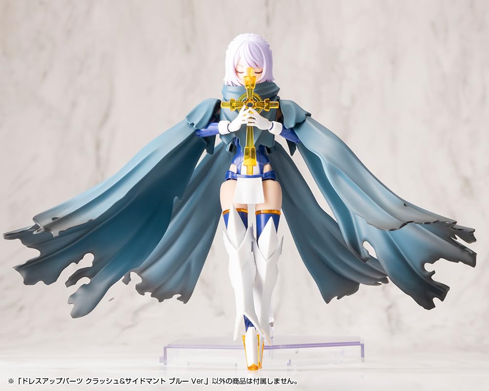 Kotobukiya Modeling Support Goods Parts Crush Side Mantle Blue 140mm Plastic Model M.S.G Dress-Up & Ver. (Approx. tall, Non-scale Kit)