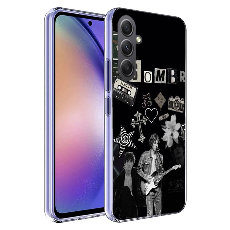 Singer S-Sombr Phone Case for Samsung A16 A26 A36 A56 A17 A37 A57 A07 A06 A02S A03 A04S A05S Galaxy Note 20 10 A50S A71 A51 A31