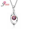New Fashion Box Chain Pendant Necklace with Pearls Charming 925 Sterling Silver Women Wedding Choker Jewelry