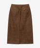 Mind Bridge Woman [W] H-Line Suede Out-Pocket Skirt - 2 Colors