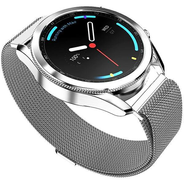Pasek do Apple Watch 38 mm Mercury Mesh Srebrny