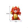 Статуя китайского дракона, годовые сувениры из смолы, ремесла, животные, для полки дома