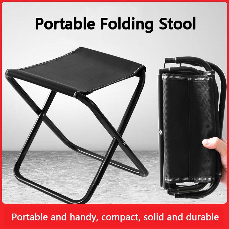 Outdoor Folding Stool Portable Mat Travel Camping Fishing Folding Small Stools