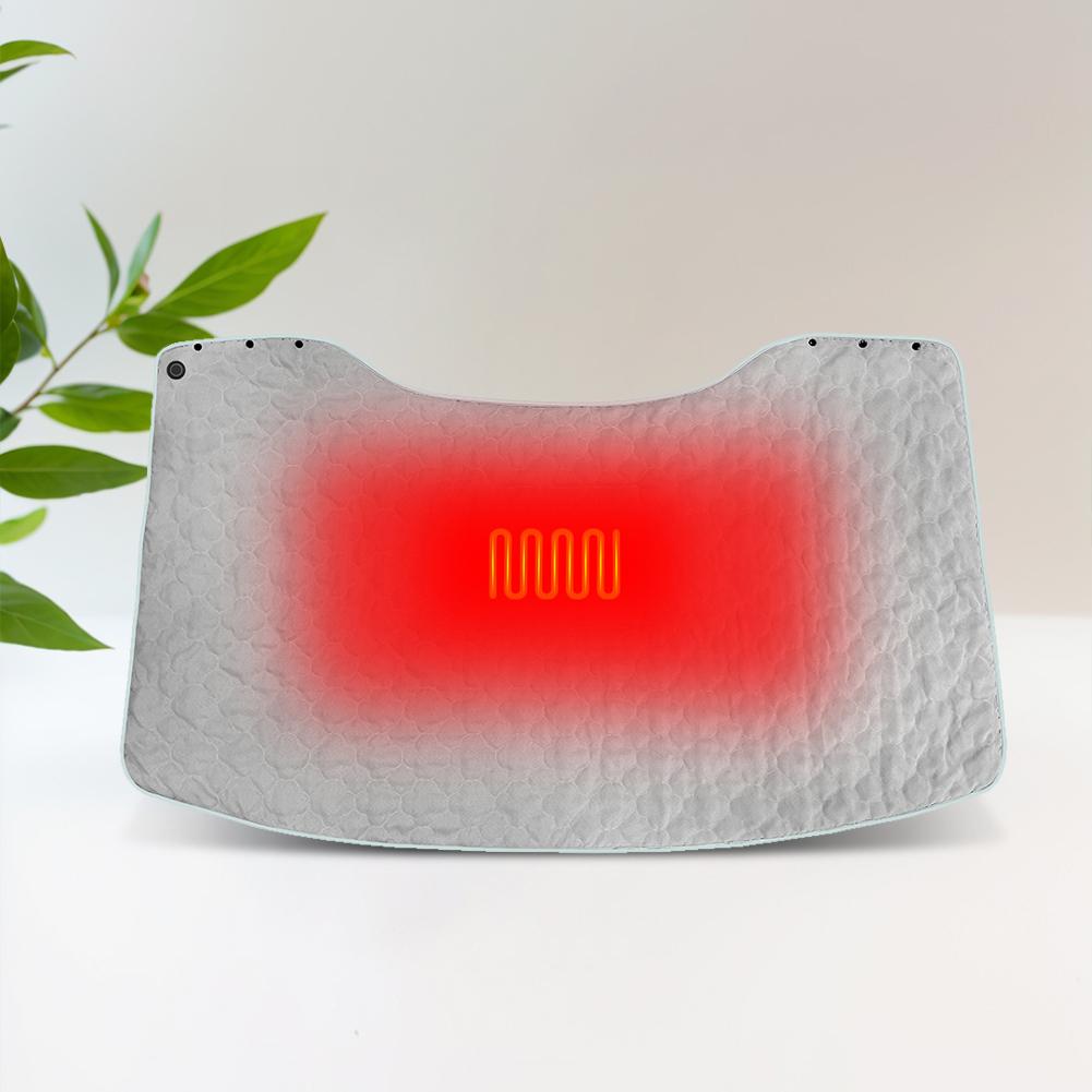USB-одеяло с подогревом, электрическое одеяло с подогревом, 3 уровня нагрева, носимое пончо с подогревом, мягкое одеяло с подогревом для зимы