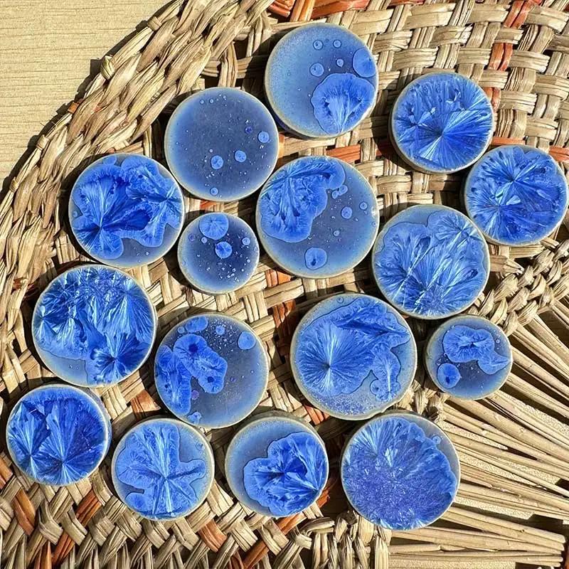 100 г Керамическая мозаичная плитка Кусочки Сделай сам Мозаика Изготовление Камни для Поделок Искусства Домашнее Настенное Украшение arte лист лепесток форма 917