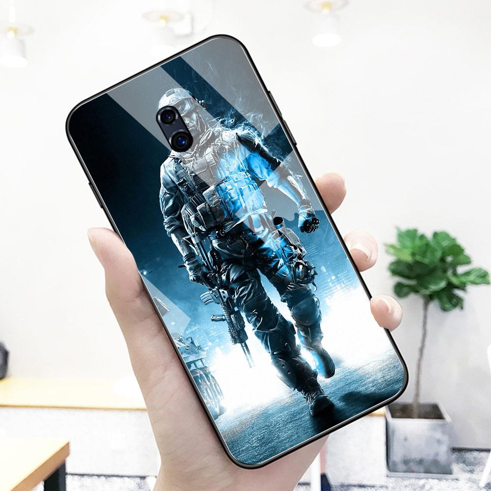 Для Oppo R9s plus чехол со стеклянной задней панелью чехол с изображением солдата аниме для Oppo R9 R9S R11 R11S Plus R17 R15 F9 Pro Find X A7X Reno