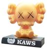 Фигурка KAWS Companion с качающейся головой, деформированная версия (Золото)