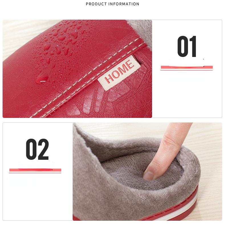 Мужские и женские тапочки большого размера. Хлопковые тапочки. Женские зимние домашние плюшевые домашние тапочки из искусственной кожи. Мужские тапочки большого размера.
