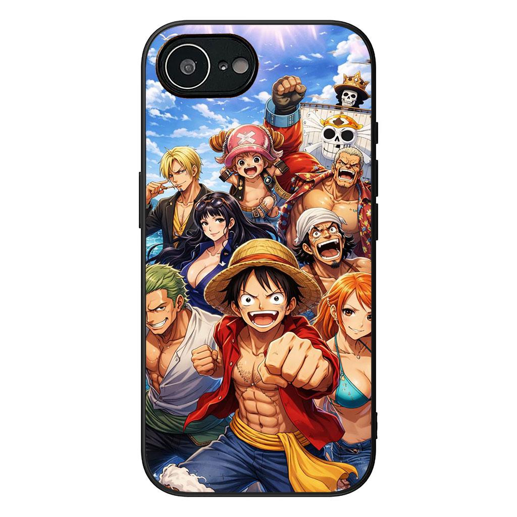 Cover for Apple iPhone 16 15 14 Plus 13 12 Mini 17 Pro Max + ProMax 16E Air Phone Case Roronoa One Pieces Luffy Zoro