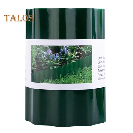 1 рулонный гофрированный забор, влагостойкий ландшафтный бордюр, гибкий садовый бордюр, простая установка, забор для садовой клумбы, лужайки