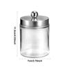 4 шт., набор органайзеров для банок, зубная нить, ватные шарики, Mason Jar, органайзер для хранения в ванной, небольшой держатель, диспенсер для корзин для макияжа