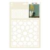 Decorative Stencil - A4 - Oran - Plastic - Beige - Adult - Mixed