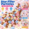 100g Plastic Squeeze Ball Filler Mixed Material Filler Particles Granules  Slime Craft