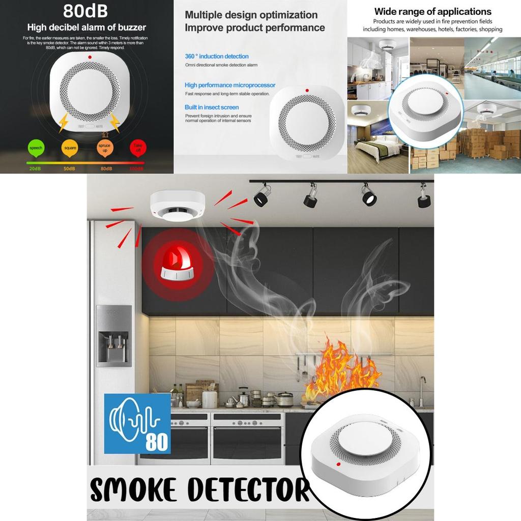 Беспроводной датчик дыма для дома и коммерческого использования